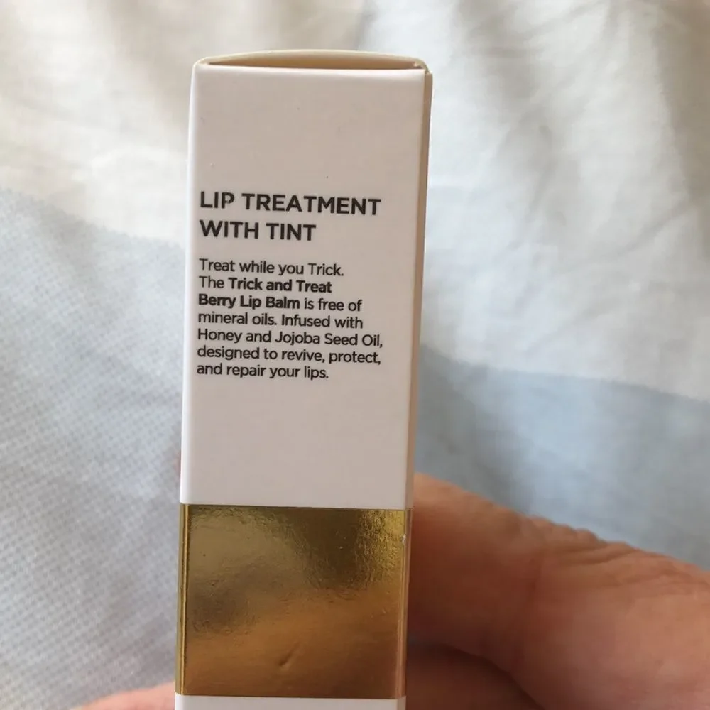 Hey Honey Trick and Treat Lip Balm. NIB Berry Balm